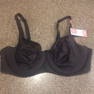 Unlined full coverage bra